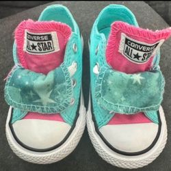 Baby Girl Converse Shoes Size 4