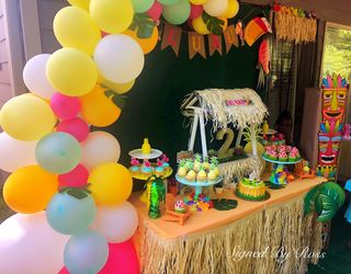 Ballon garlands anniversary event party