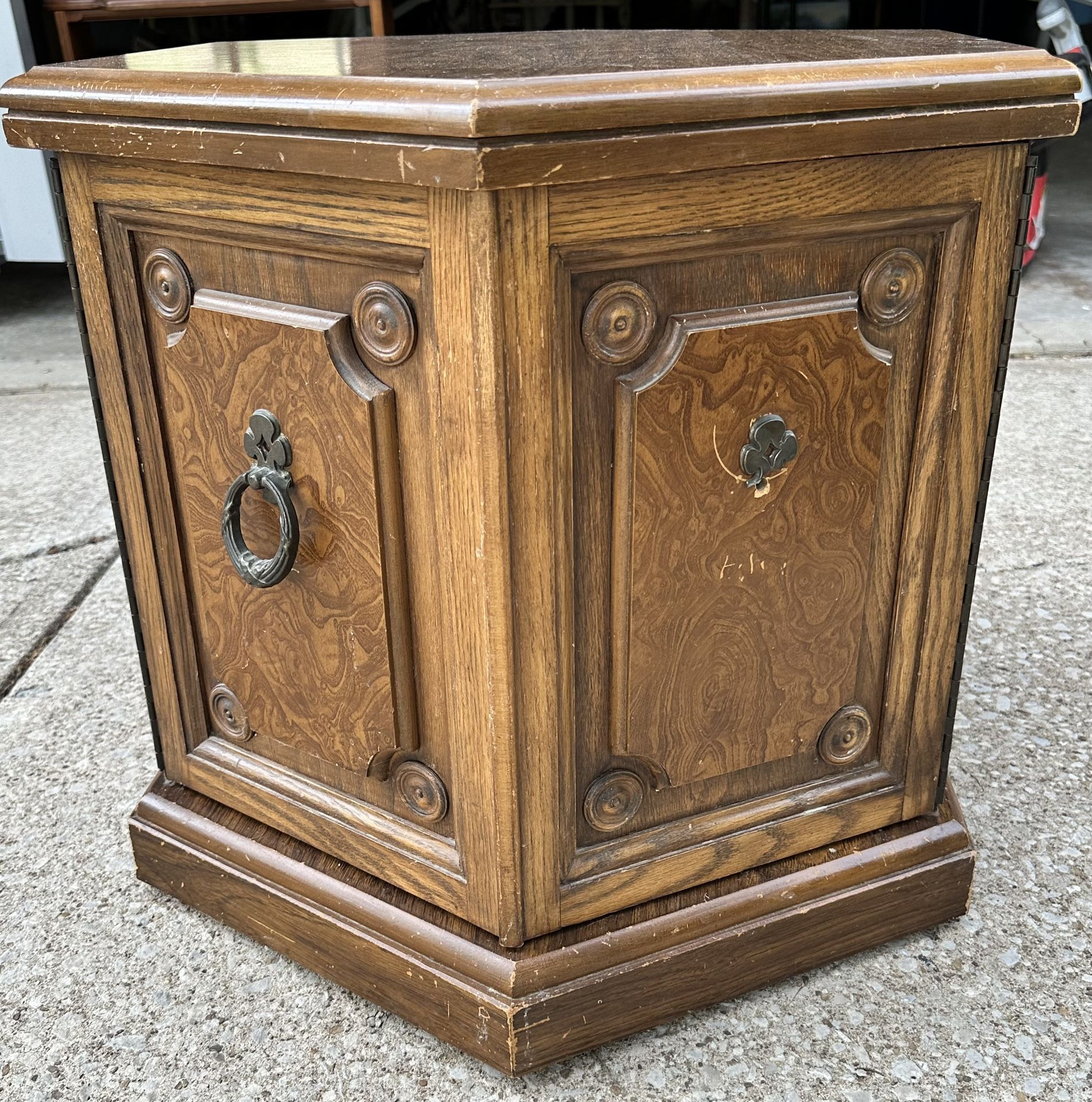 Hexagonal Side Table