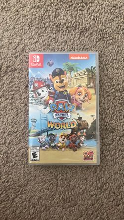 Paw Patrol Nintendo switch