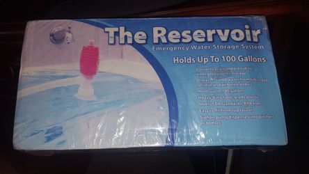 The Reservoir, Emergency Water Storage System 100 Gallons
