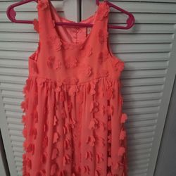 Orange Toddler Dress 