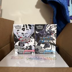 White Flare And Black Bolt Booster Bundle Pokemon TCG