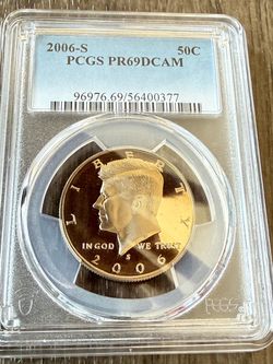 2006 s Kennedy Half Dollar PCGS PR69DCAM