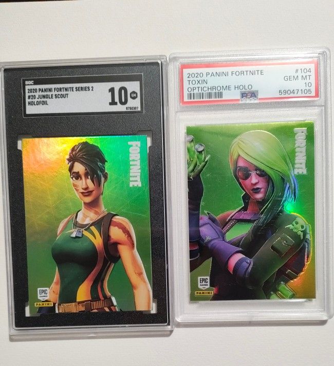 Graded PSA 10 & SGC 10 Cards Toxin & Jungle Scout