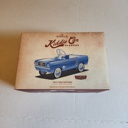 HALLMARK KEEPSAKE KIDDIE CAR CLASSICS 1965 FORD MUSTANG ORNAMENT NIB