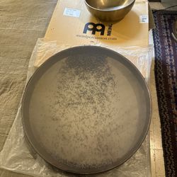 Energy Singing Bowl 11 1/2 Inch Brass/ Wave Drum 22inch Meinl percussion