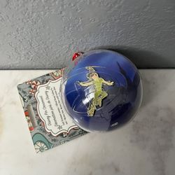 Disney 2022 Pin  Ornament Peter Pan Official Trading Pin and 1 Mystery item:  Mystery item could include either a Lanyard, a Magnet or a Patch.  Brand