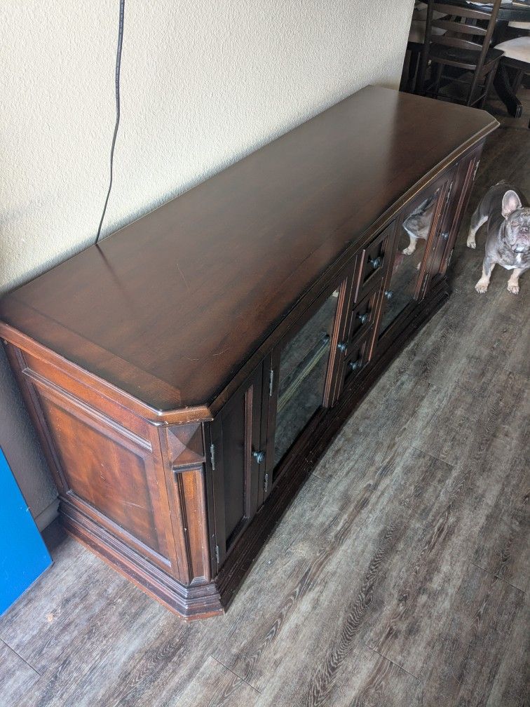 Table, Buffet, Entertainment Center 