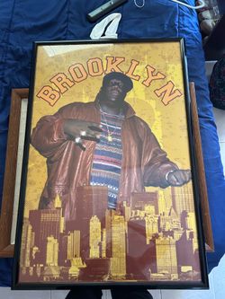 Biggie Smalls Brooklyn Icon Poster