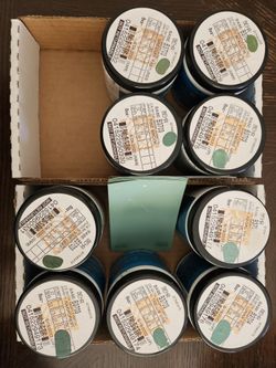 Green Paint Samples