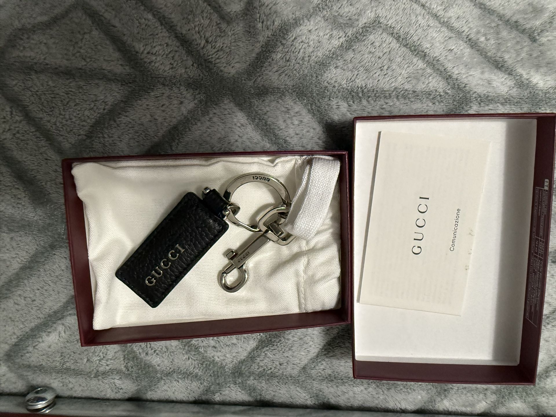 Gucci Leather Keychain