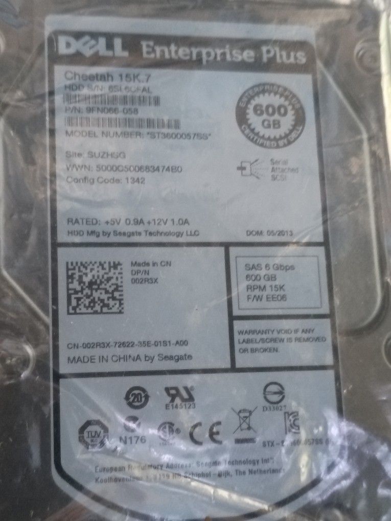 SEAGATE CHEETAH 15K.7 HARD DRIVE