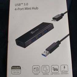 J5 Create USB 3.0 4 Point Mini Hub