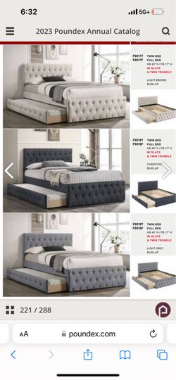 Full/twin bed with mattress