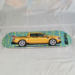 C@@L Skateboard Deck FORD MAVERICK Truck Special Edition 2022 Big Wheel Garage H&R 8.25"