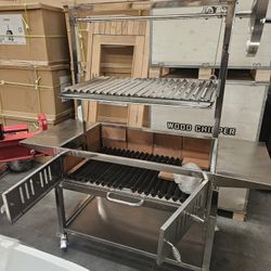 Stainless Steel Argentine Santa Maria Grill New