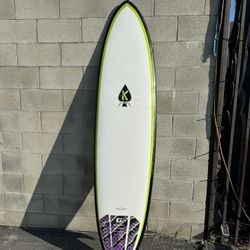 7’2” Kechele Fish Surfboard