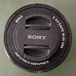 Sony 16-50 OSS E-mount Lens