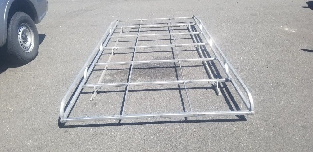 aluminum ladder rack for a ford van