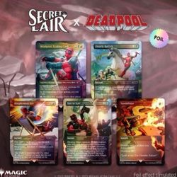Secret Lair X Deadpool Foil Bundle