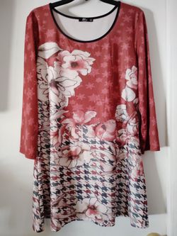 Lovely Plus Size Women's Blouse