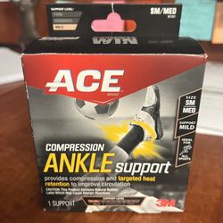 ACE Compression Ankle Support/sleeve 