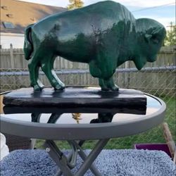 The Old Irish Buffalo Statue