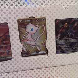 Pokemon Scarlet & Violet Promo Mew and Mewtwo Set