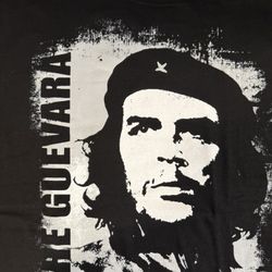 Che Guevara Graphic T-Shirt (XL, Black, Cotton)