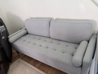 Gray sofa