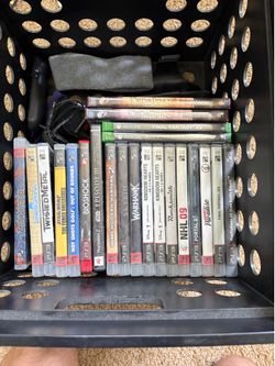 Collection of video games/movies