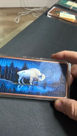 10 Troy ounce.999 copper bar