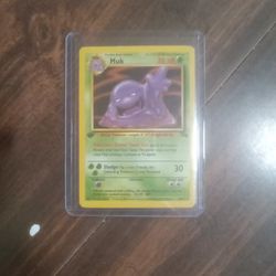 Rare Pokémon Generation 1 Muk Card