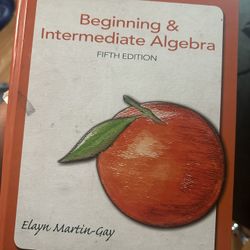 Algebra Book