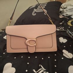 Baby Pink Coach Tabby Bag 