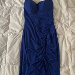 Cobalt Blue Dress 