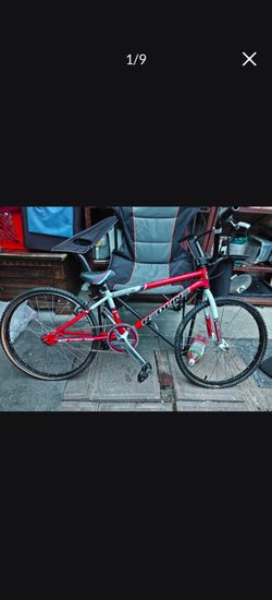 Redline BMX Bike Red and White