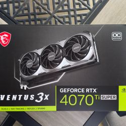 MSI RTX 4070 TI Super 16gb