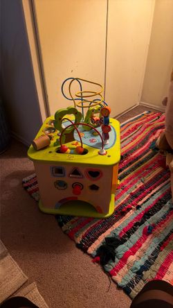 Kids Toy  (wooden Activity Cube) 