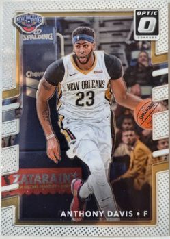 Anthony Davis Donruss Optic NBA Trading Card # 91 Unc