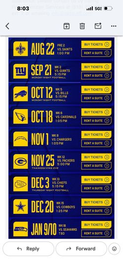 Los Angeles Rams Tickets