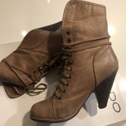 Women’s Aldo Tan Booties 7.5 - Genuine Leather