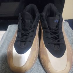 Anthony Edwards Adidas AE 1 Low Champagne Metallic Size 13 Used 