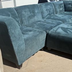 Teal/Turquoise Couch