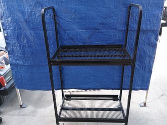 Heavy Duty Rolling Metal Adjustable Rack