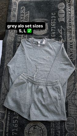 Alo crewneck set
