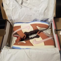 New Nike / Social Status Dunk Mid Choc Milk Size 11.5 & 12