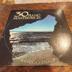 30 Piano Masterpieces Vinyl Record 