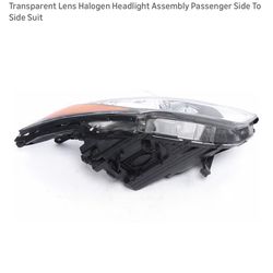 Modern Santa Fe 2013-2016 Headlight Assembly Halogen Headlight Transparent Lens Headlight Rh Lights, Transparent Lens Halogen Headlight Assembly Passe